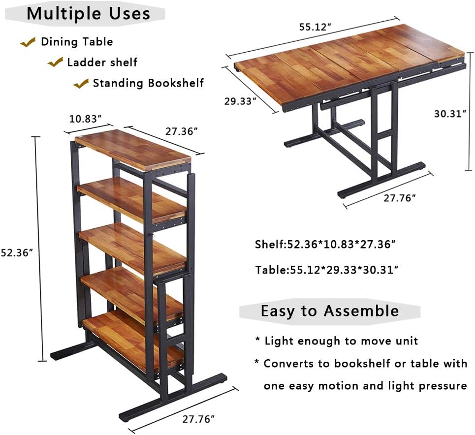 Convertible Shelf Desk and Dining Table L58435