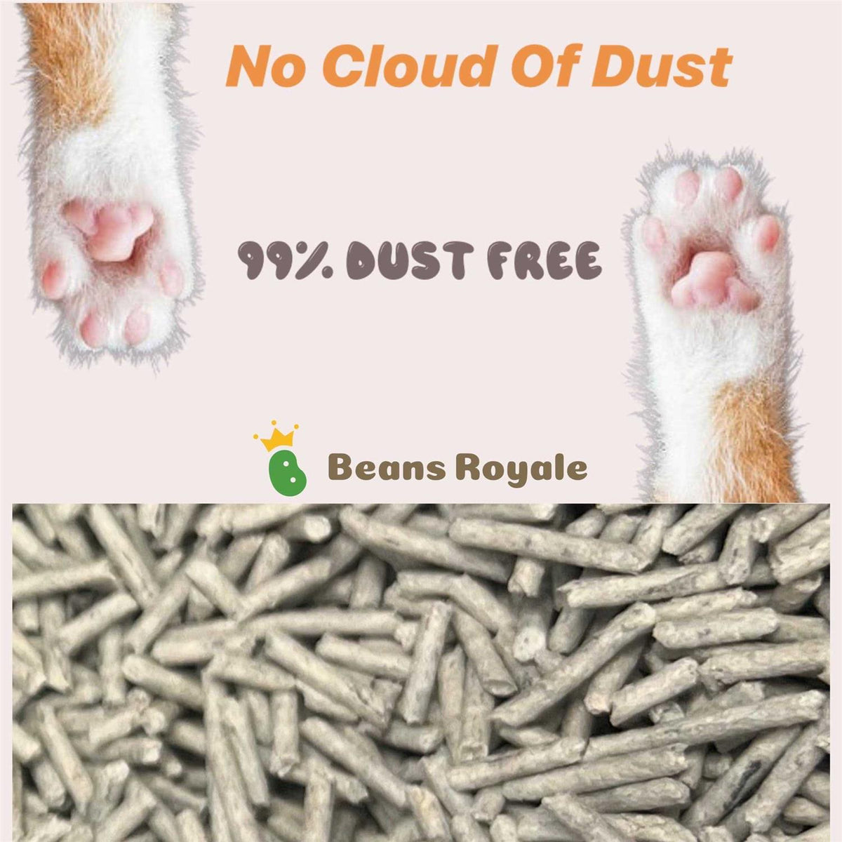 Tofu Cat Litter Clumping B266