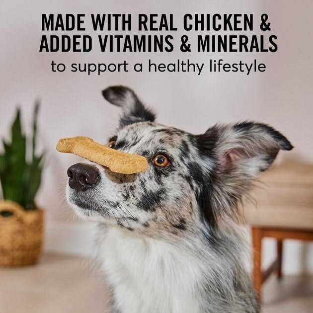 Chicken & Rice Flavor Large Biscuit Dog Treats L397