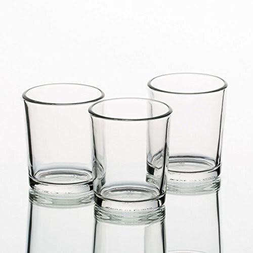 Set of 144 Clear Glass Votive Candle Holders J42041