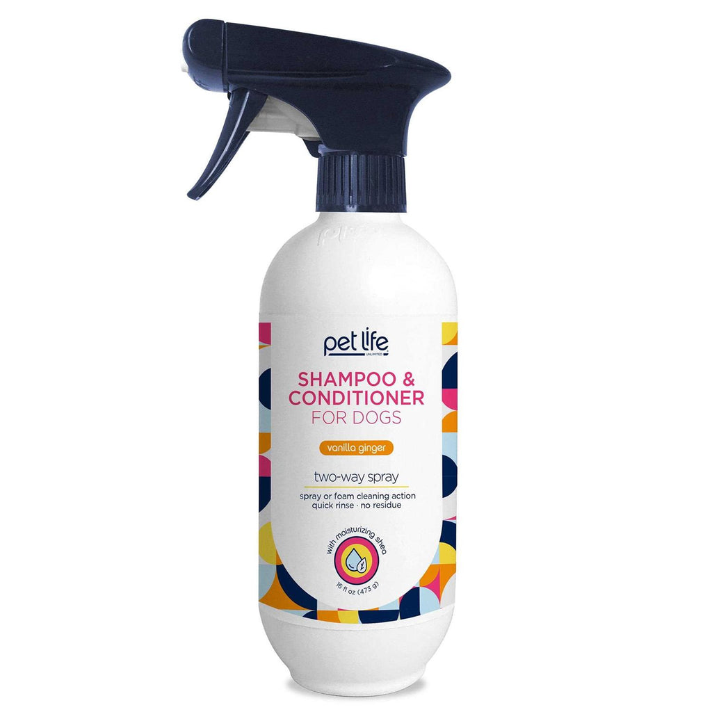 Dog Shampoo & Conditioner with Two-Way Spray A7544