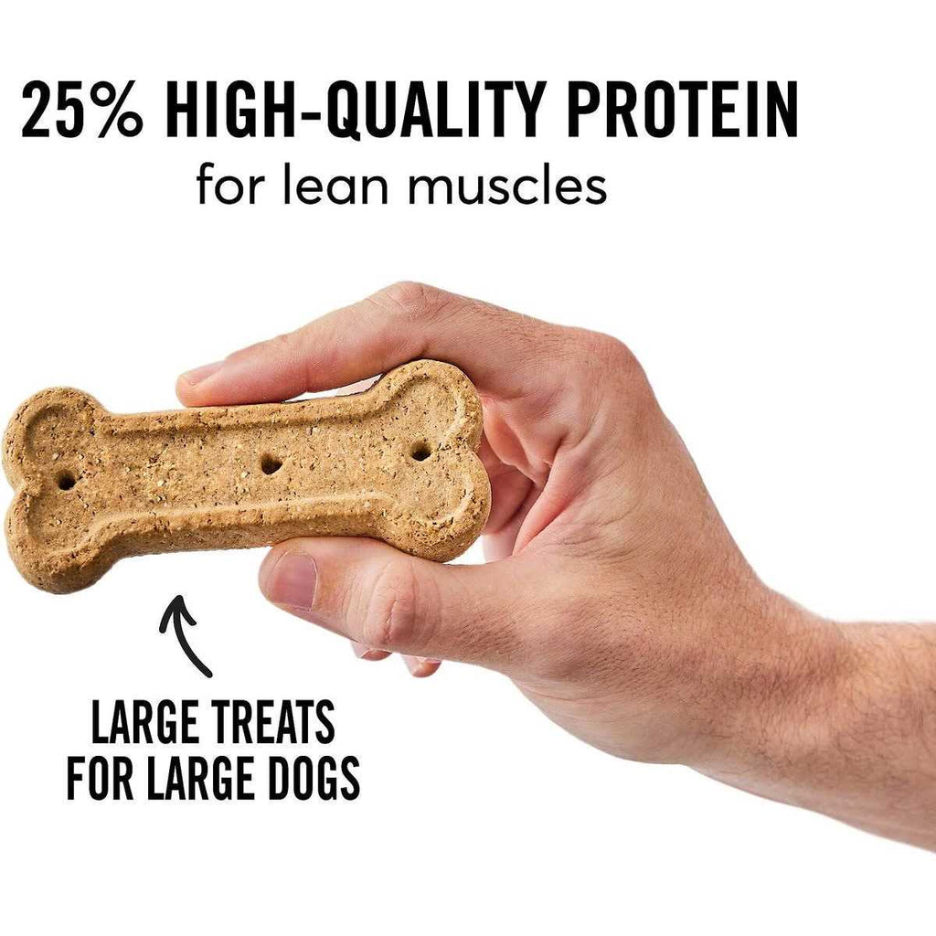 Chicken & Rice Flavor Large Biscuit Dog Treats L397