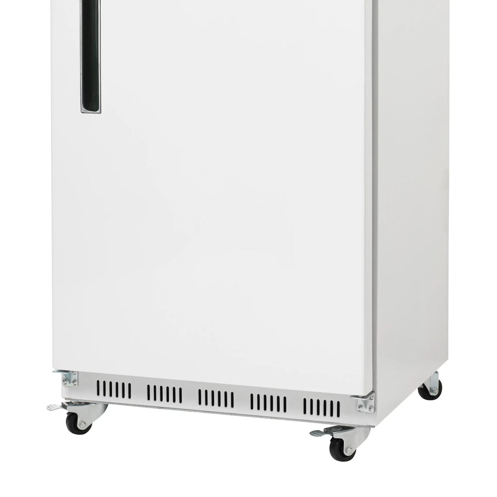 White Single Door Reach in Commercial Refrigerator 25 cu. ft. H630