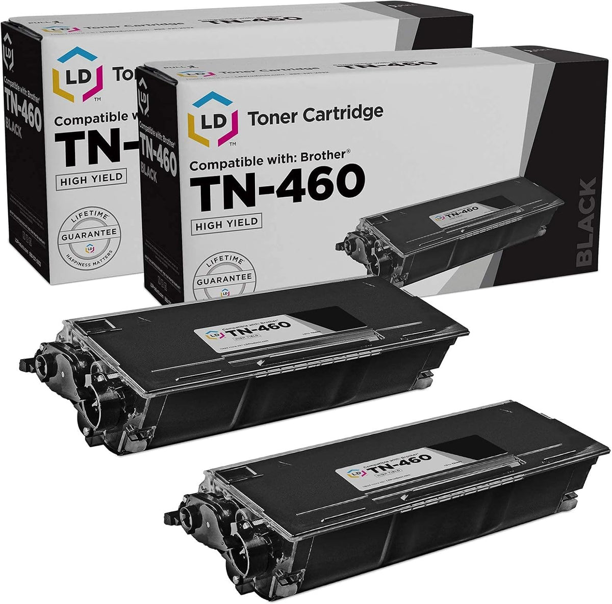 Compatible Toner Cartridge Replacement (Black, 2-Pack) E6709