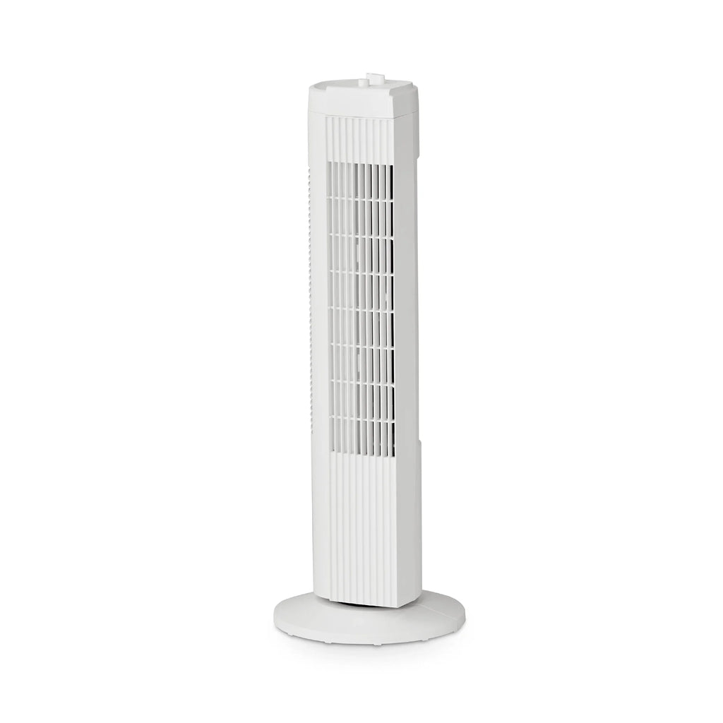 28 Inch 3 Speed Oscillating Tower Fan, White R409108