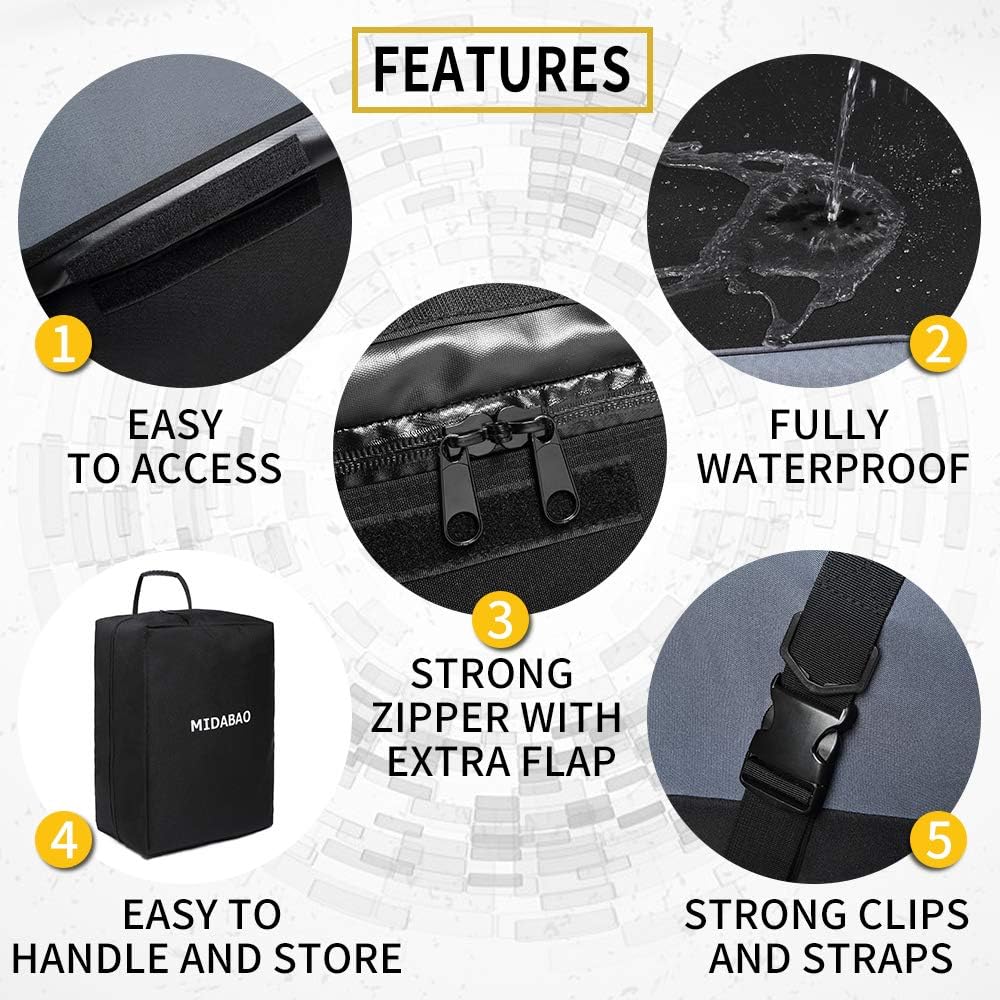 20 Cubic Waterproof Car Roof Top Carrier R519