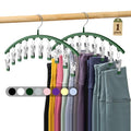 Metal Legging Organizer 2 Pack with 10 Clips, Black I64453