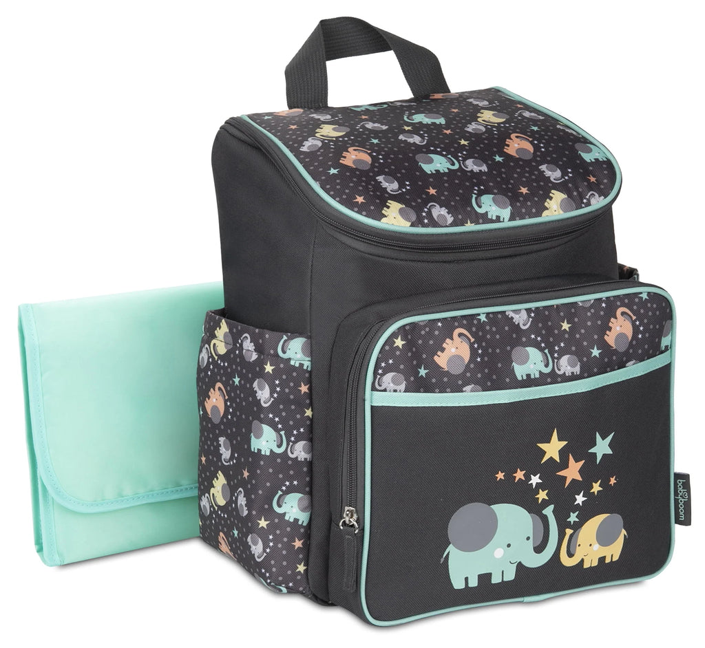 Elephant Print Diaper Bag V66627