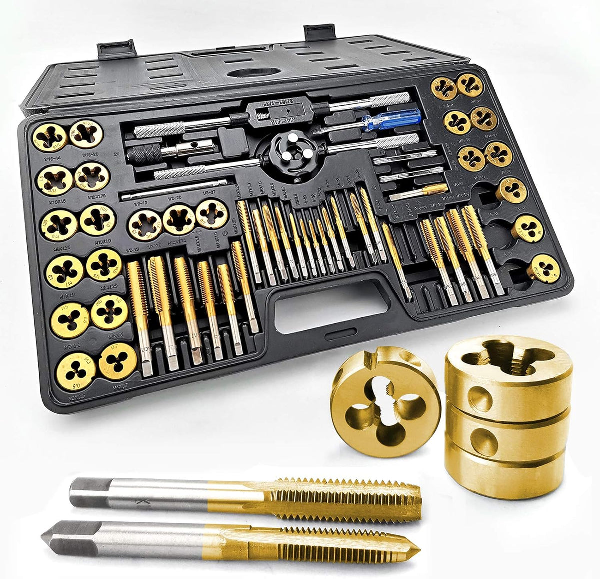 60 Pc Metric & SAE Tap and Die Set H900976