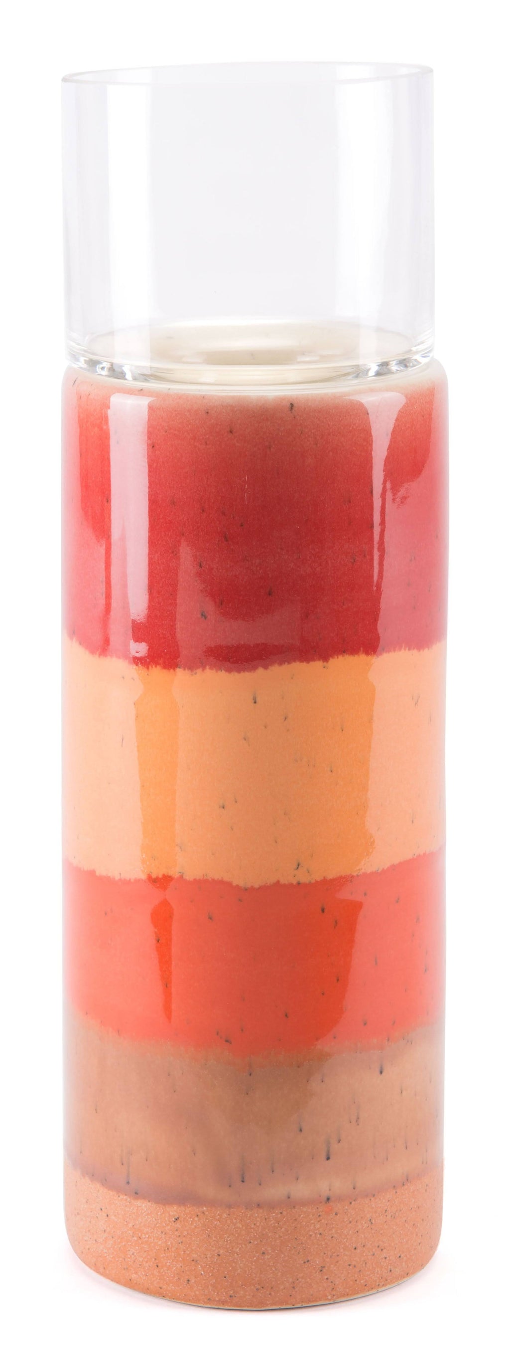 Orange Candle Holder M688