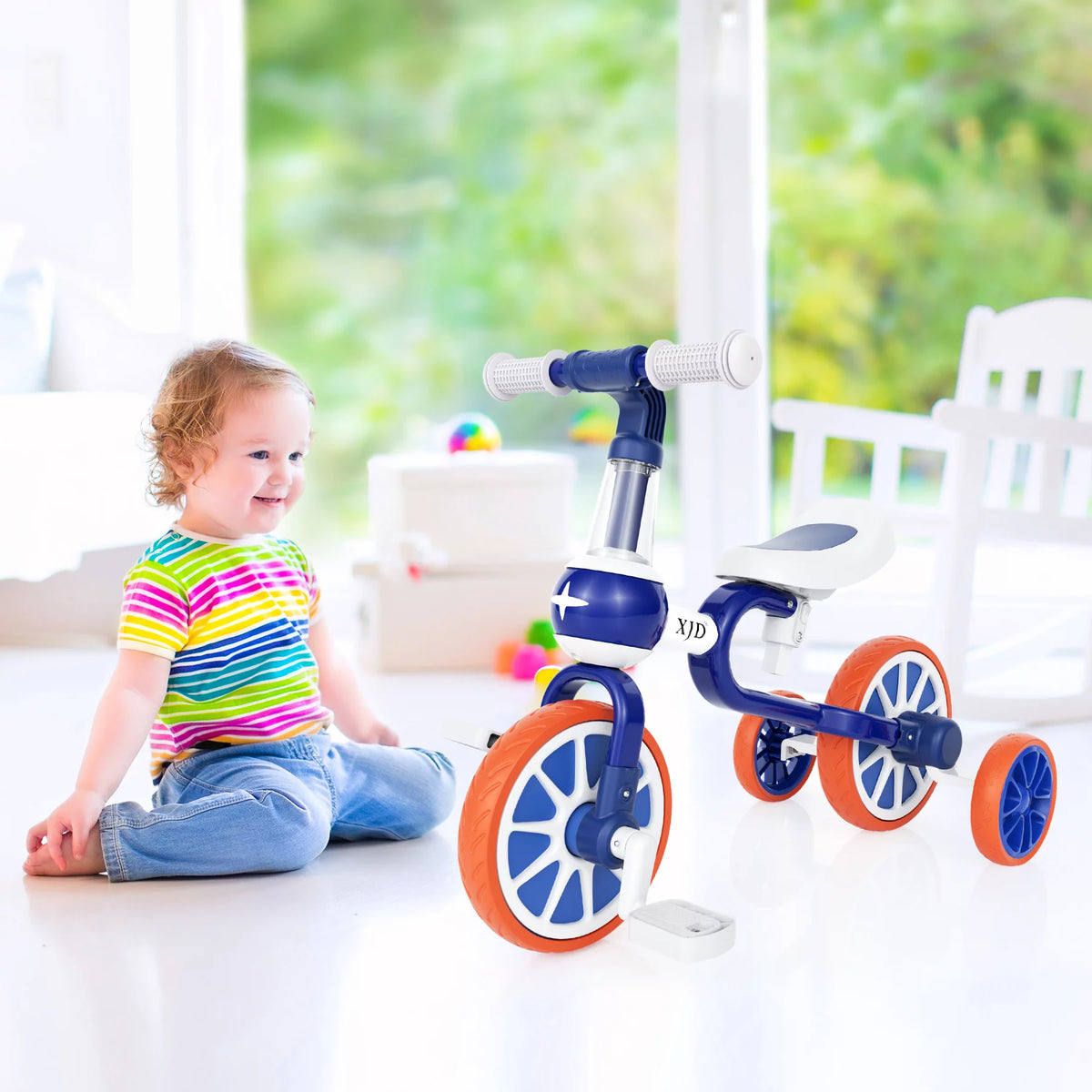 5 in 1 Toddler Tricycle S712