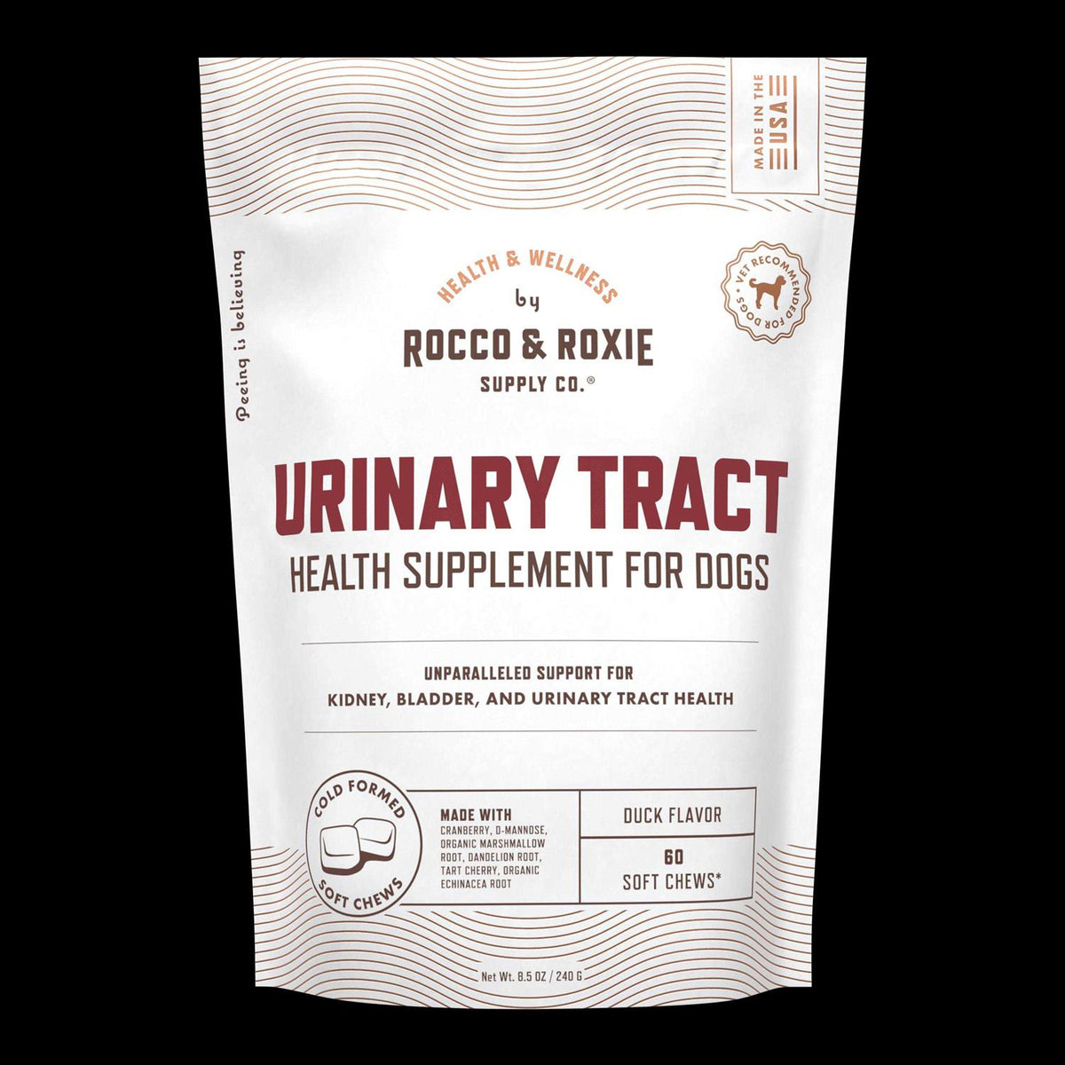 Urinary Tract Health Supplement Soft Chews for Dogs G48084