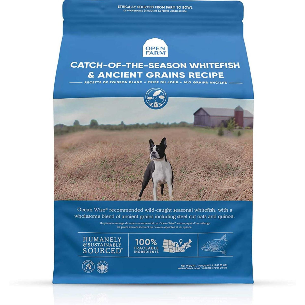 Whitefish & Ancient Grains Dry Dog Food C40268
