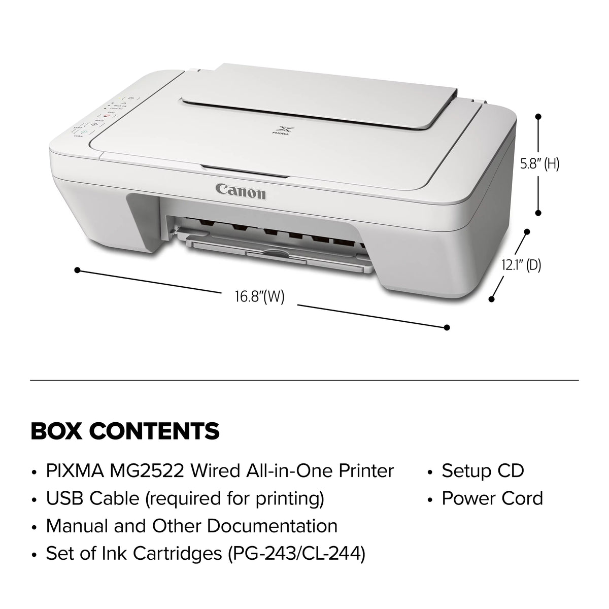 Wired All-in-One Color Inkjet Printer Q9970