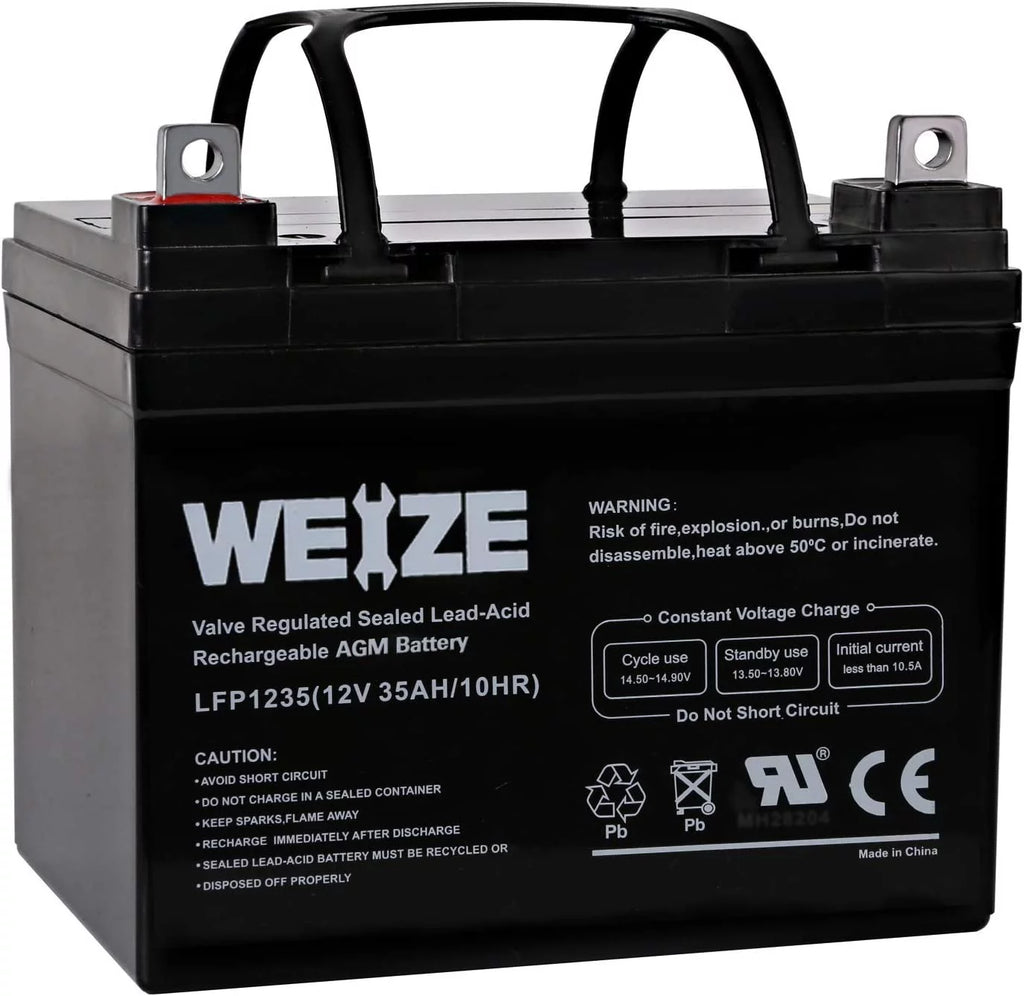 12V 35AH Sealed Lead Acid Rechargeable Deep Cycle SLA AGM Battery L5258