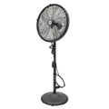 18 inch 3-Speed Metal Misting Stand Fan Black V845