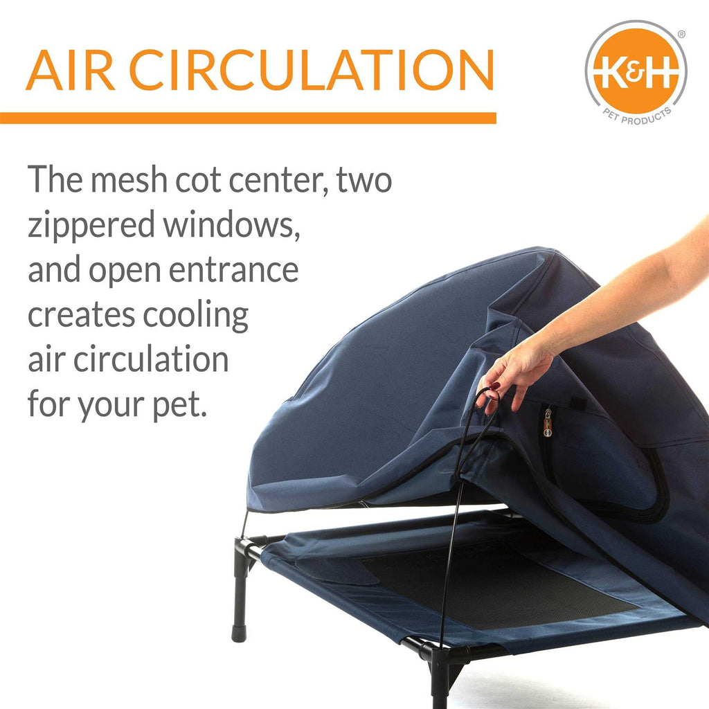 Navy Pet Cot Z320