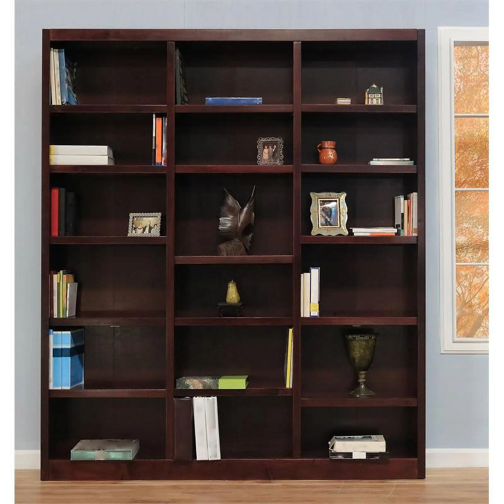 84" Tall Wood Bookcase Set of 2 B114