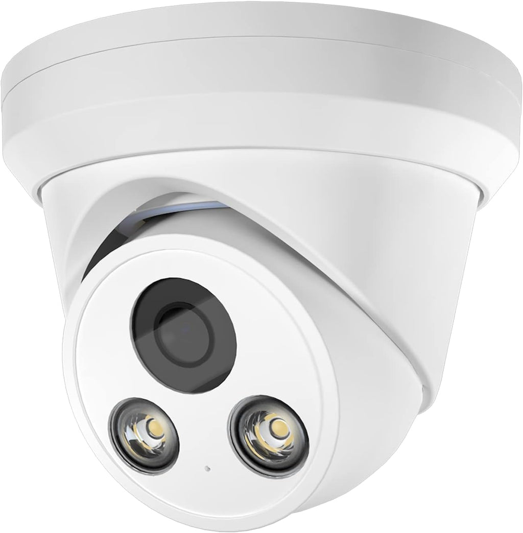 8MP 4K Outdoor Dome PoE IP Security Camera with Mic Z74074