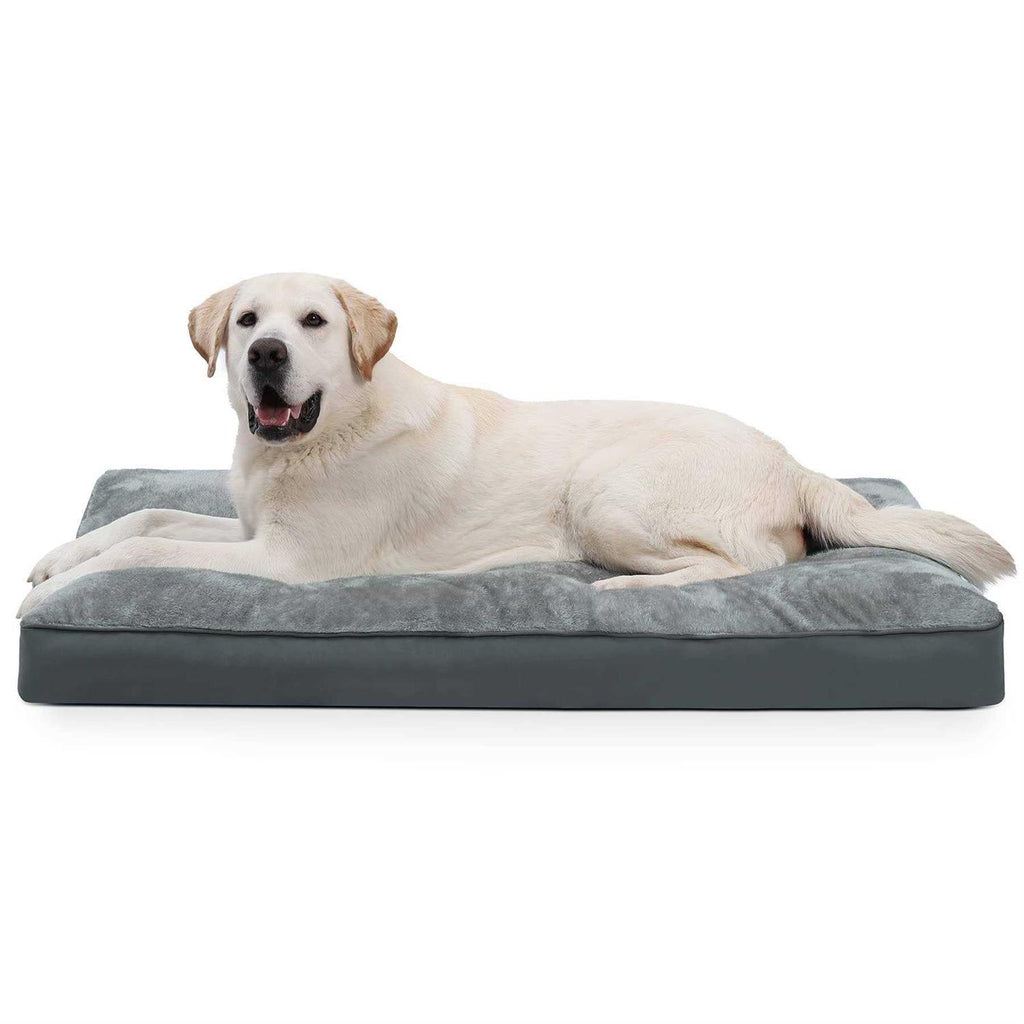 Waterproof Plush Dog Bed with Removable Washable Cover F232264