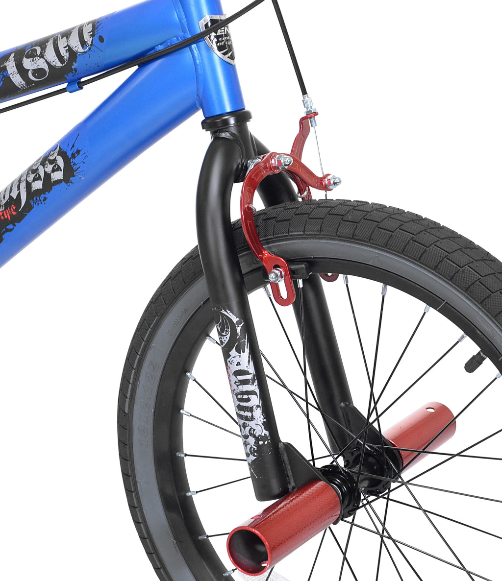 18-inch Blue Freestyle BMX Bicycle P51420