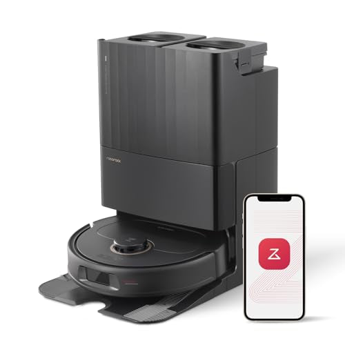 Robot Vacuum and Mop with Auto Mop Washing&Drying R598