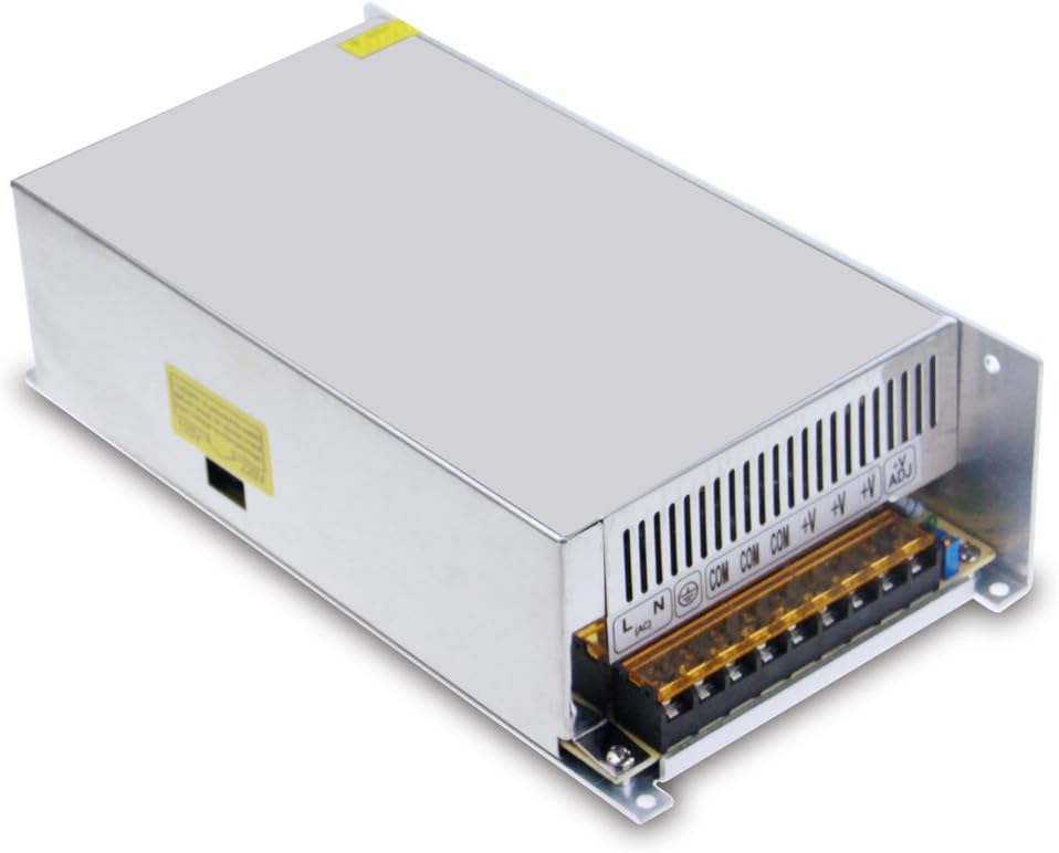 12V 50A 600W Switch Mode Power Supply AC/DC Adapter Y762