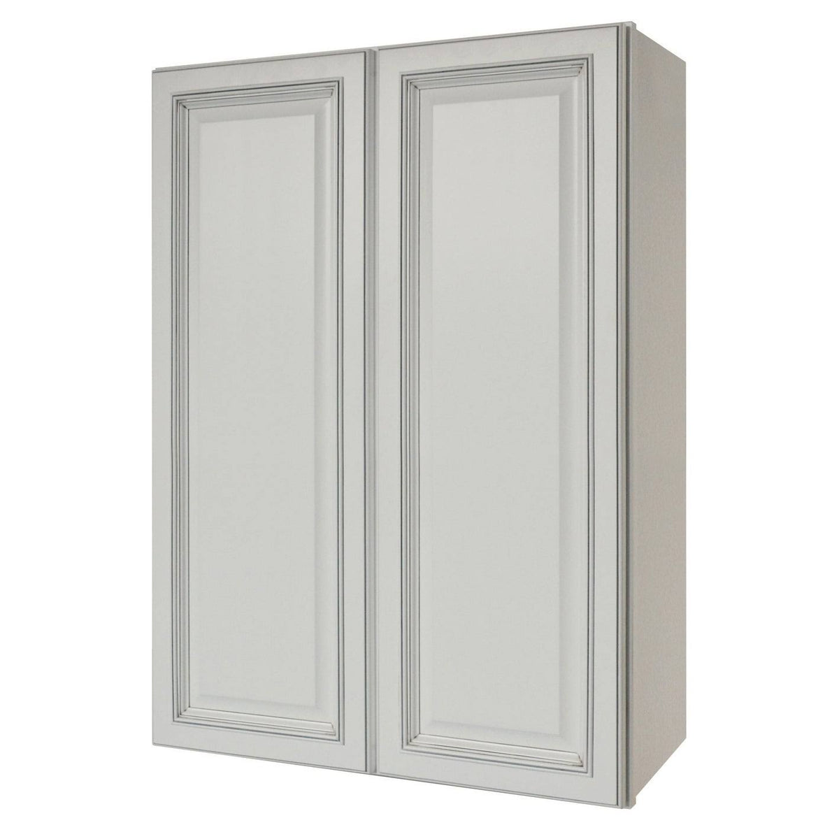 White 30 inch Wide x 42 inch High Double Door Wall Cabinet J297