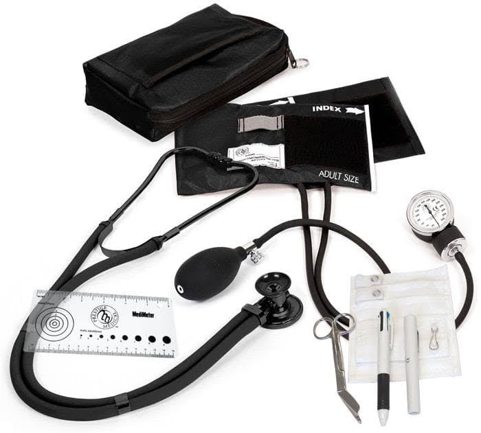Navy Aneroid Sphygmomanometer Nurse Kit P4016