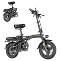 Peak 500W 23MPH Folding Electric Bike 48V 12AH P523
