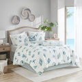 Coastal Reversible Comforter Set 4 Piece L7708
