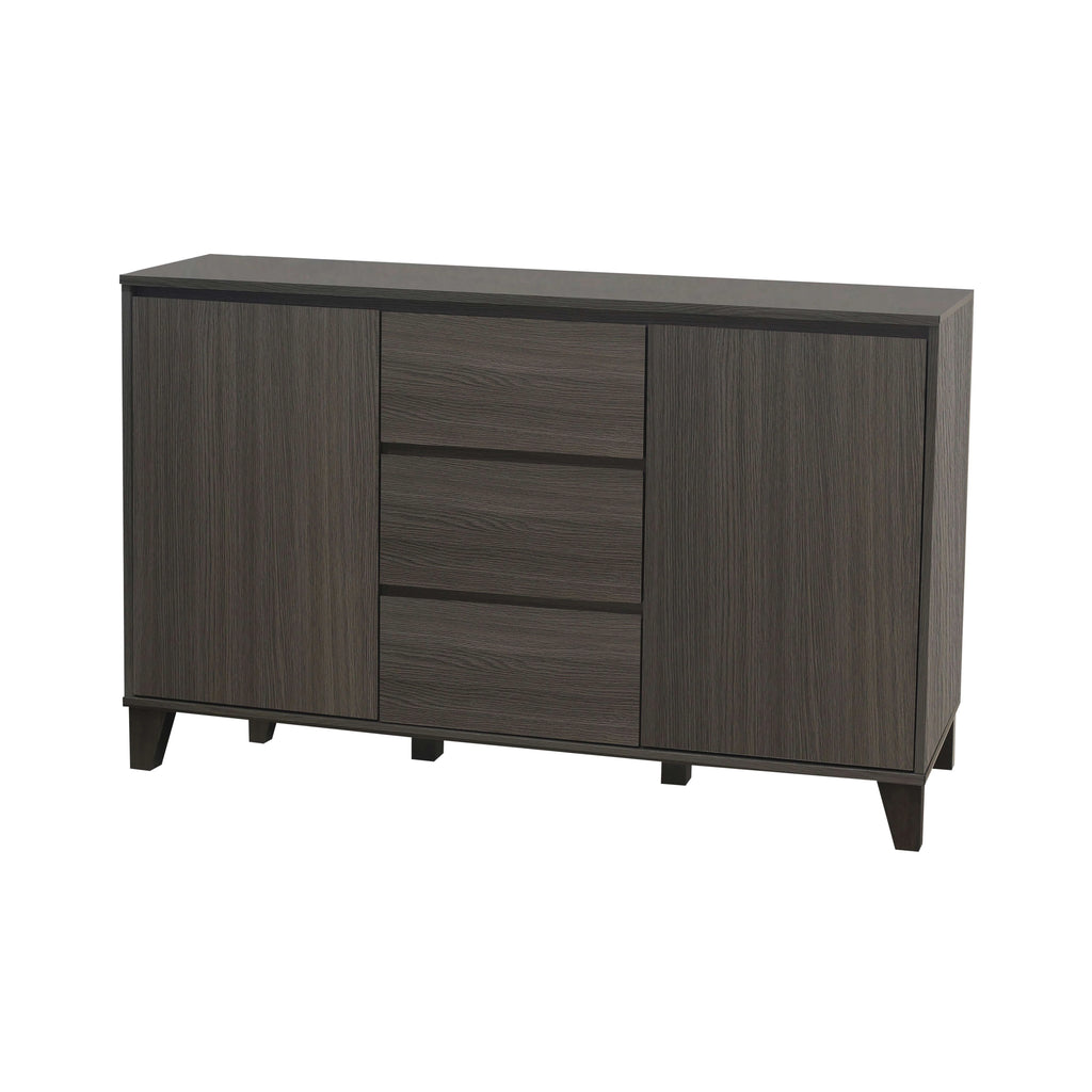Wood Buffet Server Cabinet with 2 Doors & 3 Drawers Y824371
