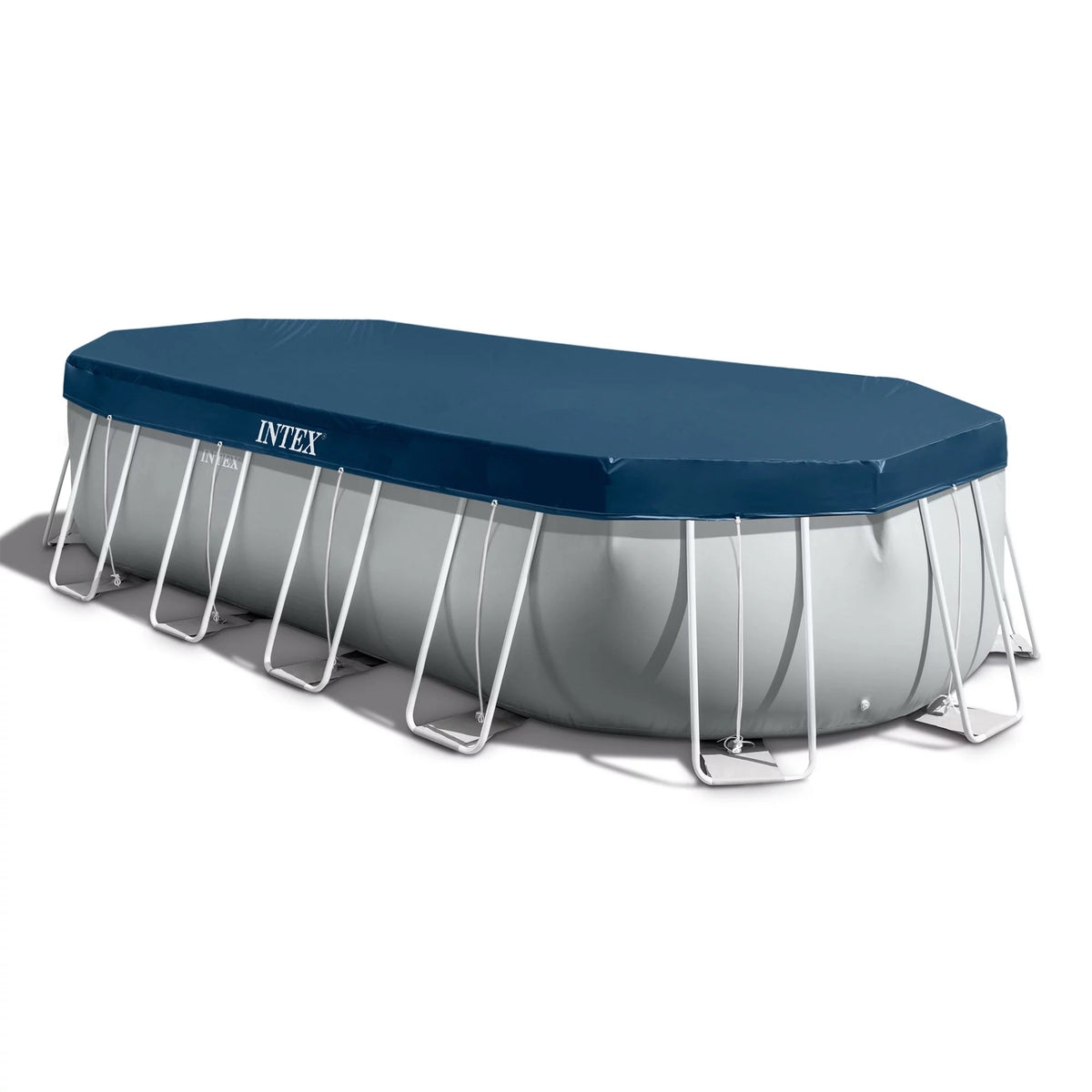 16.5ft x 9ft x 48in Oval Above Ground Pool Set with Pump D348771