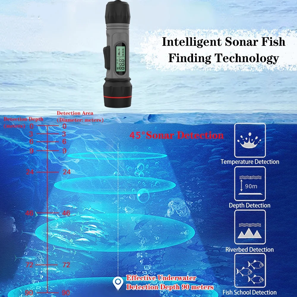 Handheld Wireless Waterproof Sonar Fish Finder Z6485