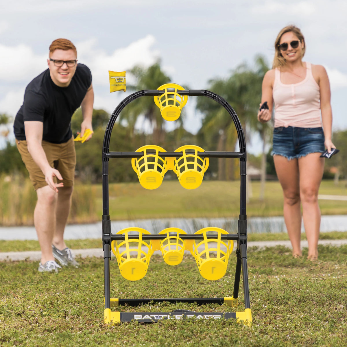 Outdoor Bean Bag Toss Game Set S37440