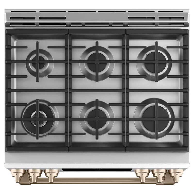 5.6 cu. ft. Smart Slide-In Gas Range with True Convection, Air Fry H860