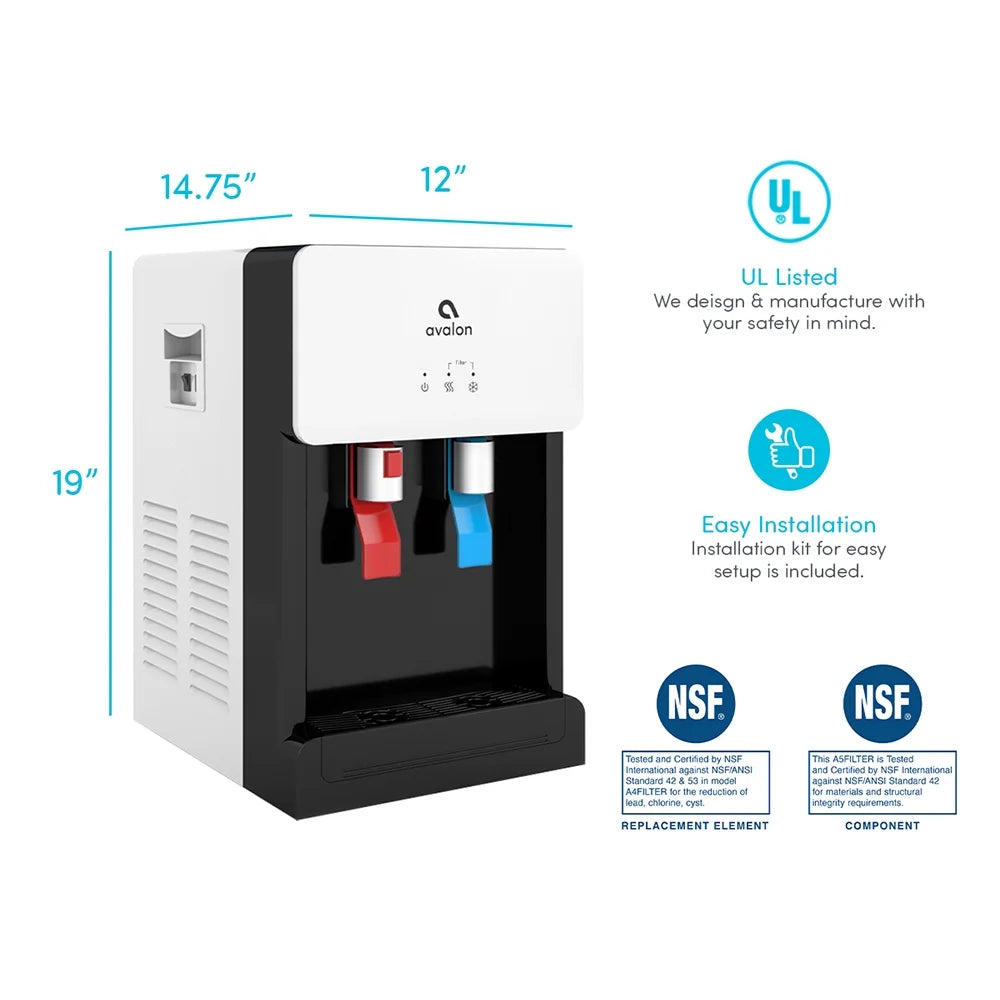 Bottleless Hot & Cold Water Dispenser V8694