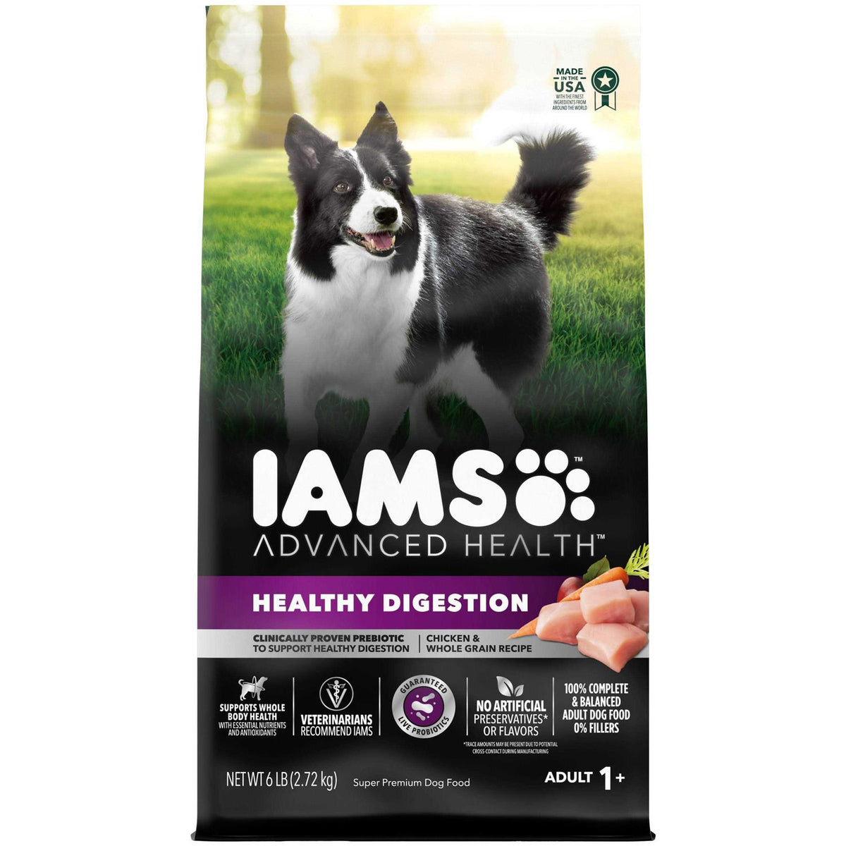 Healthy Digestion Dry Dog Food with Real Chicken N432686