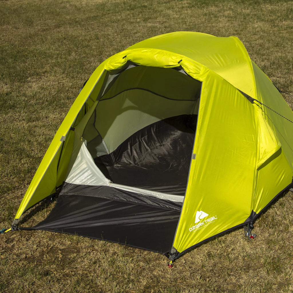 2 Person Lightweight Backpacking Tent, Green, 7.83 lbs L33013