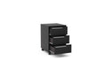 Black 3 Drawer File Cabinet T11142