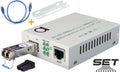 Gigabit Fiber Media Converter with LC SFP X106