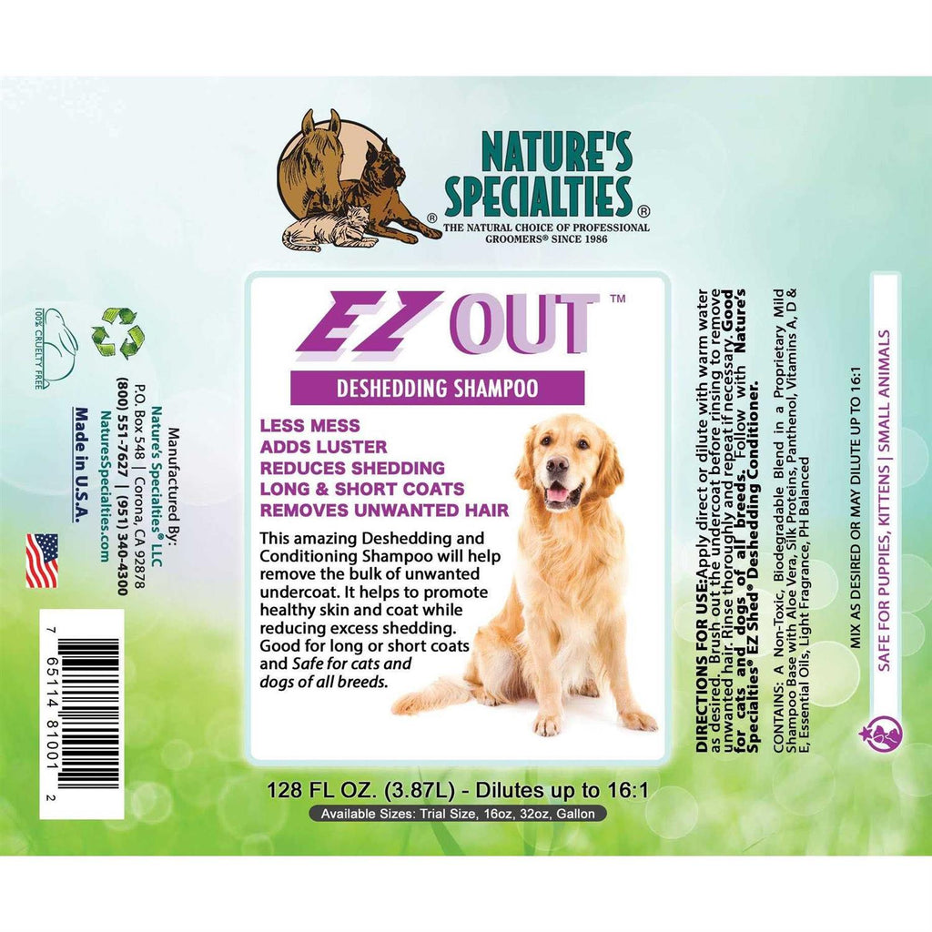 Deshedding Shampoo for Dogs Cats X248