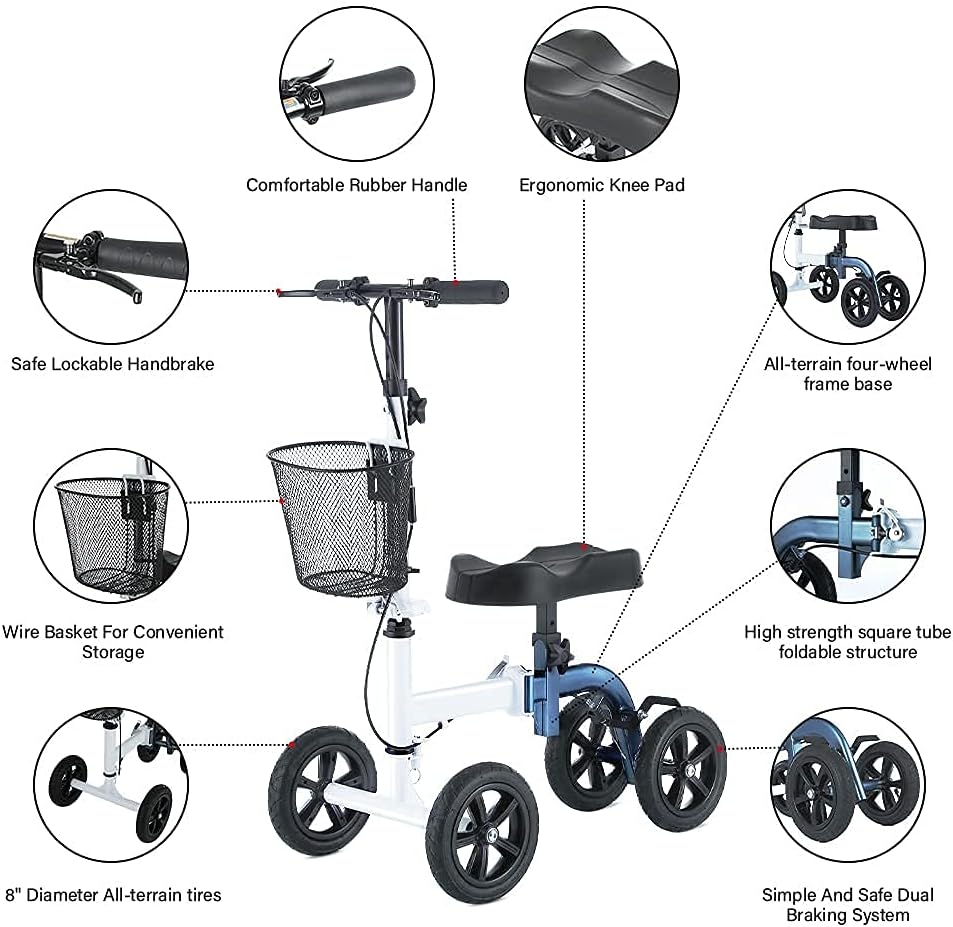 All-Terrain Foldable Knee Scooter O52951