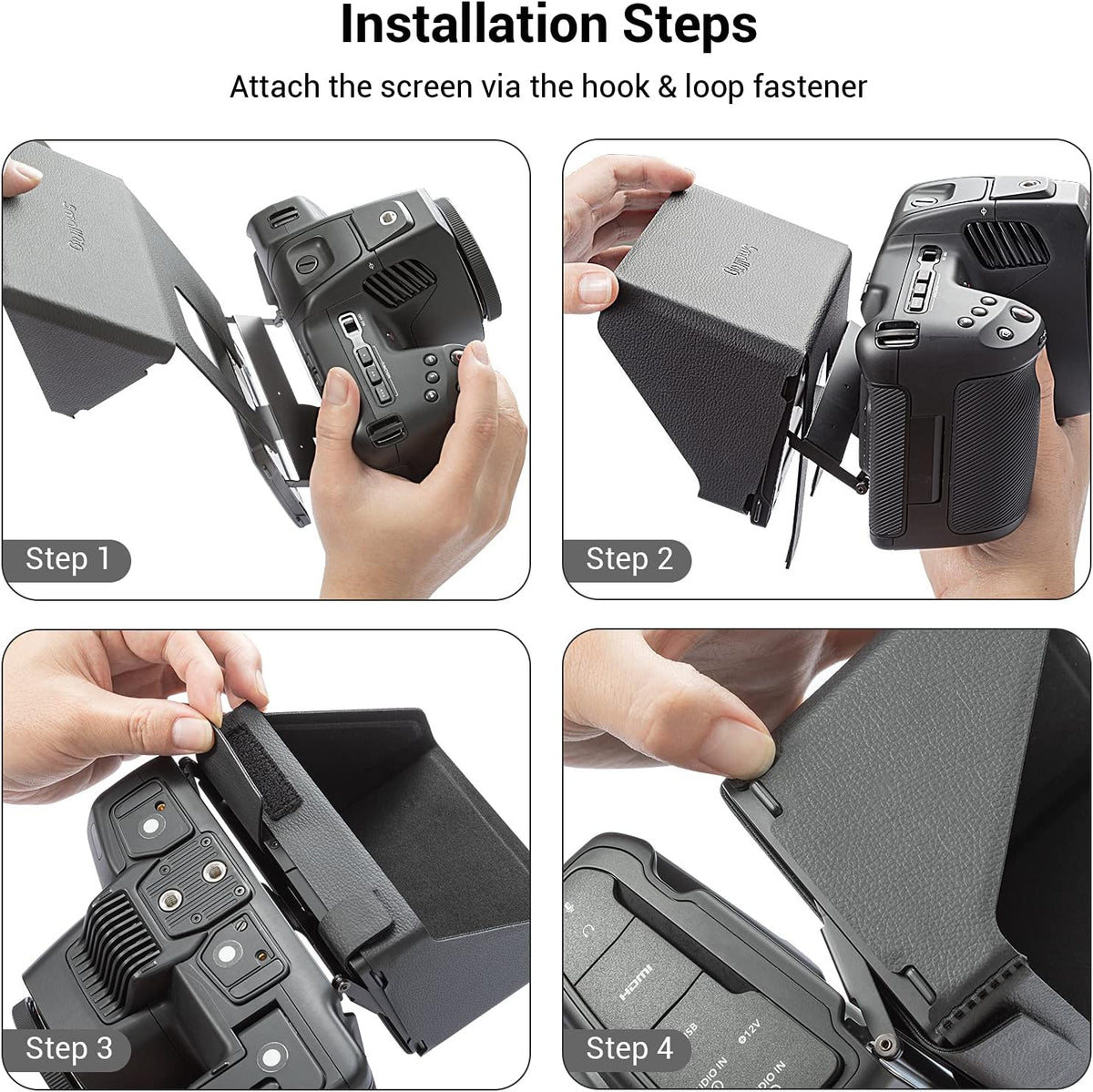 Camera Sun Hood Sun Shade LCD Screen Sunhood S554487