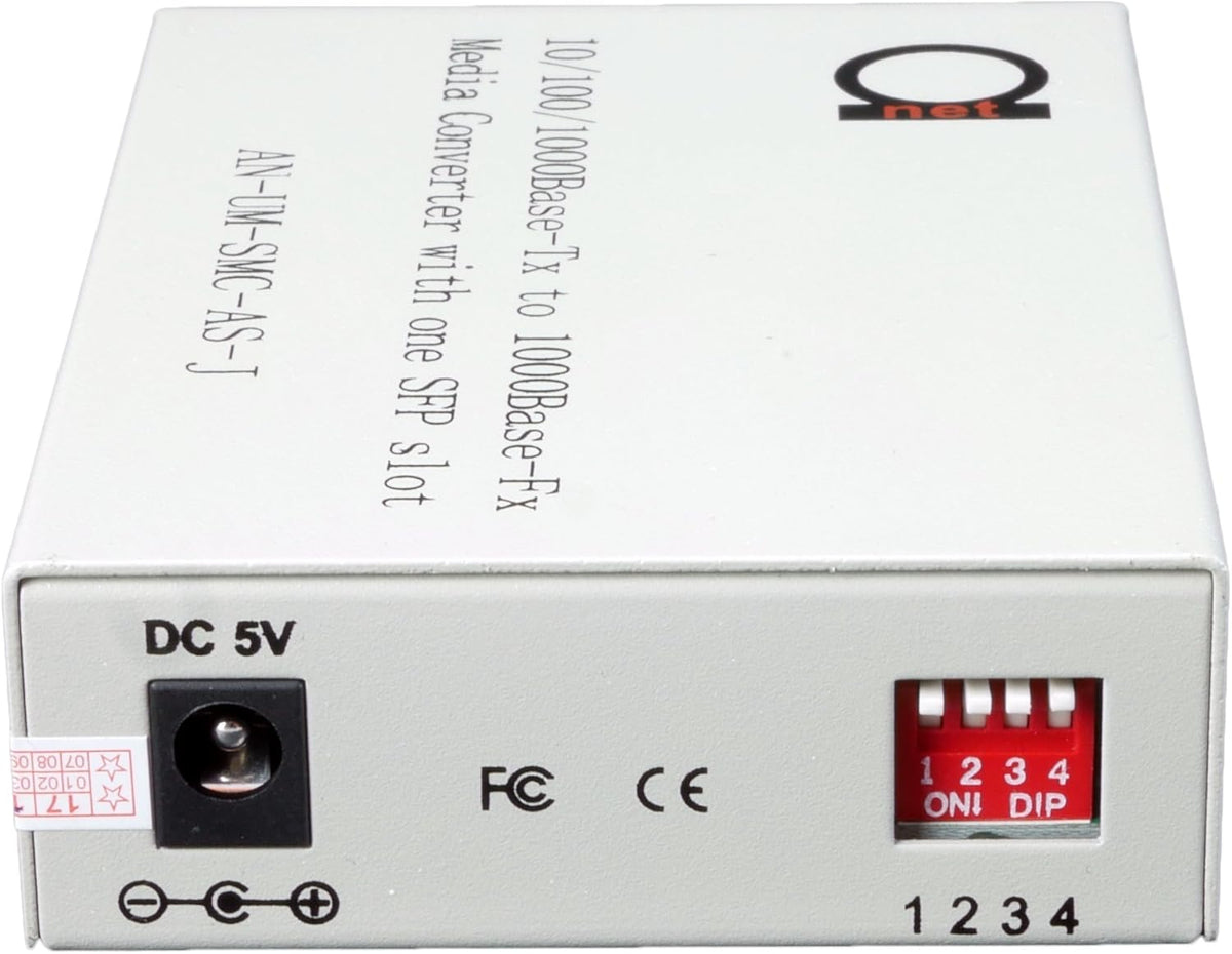 Gigabit Fiber Media Converter with LC SFP X106