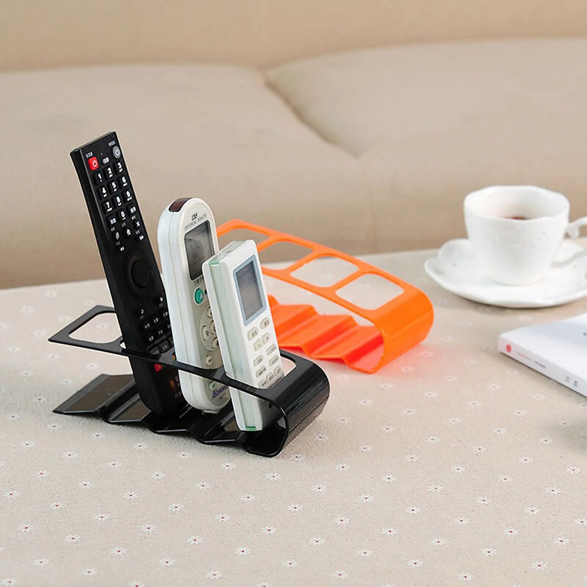 4 Section Remote Control Storage Rack J18201