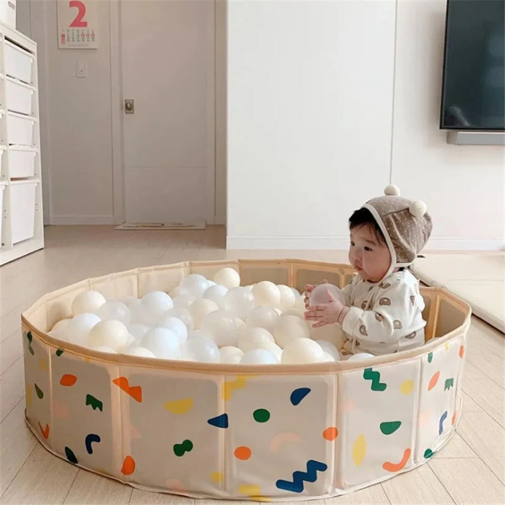 Collapsible Hard Plastic Dog Pool 32 Ball Pit J303096