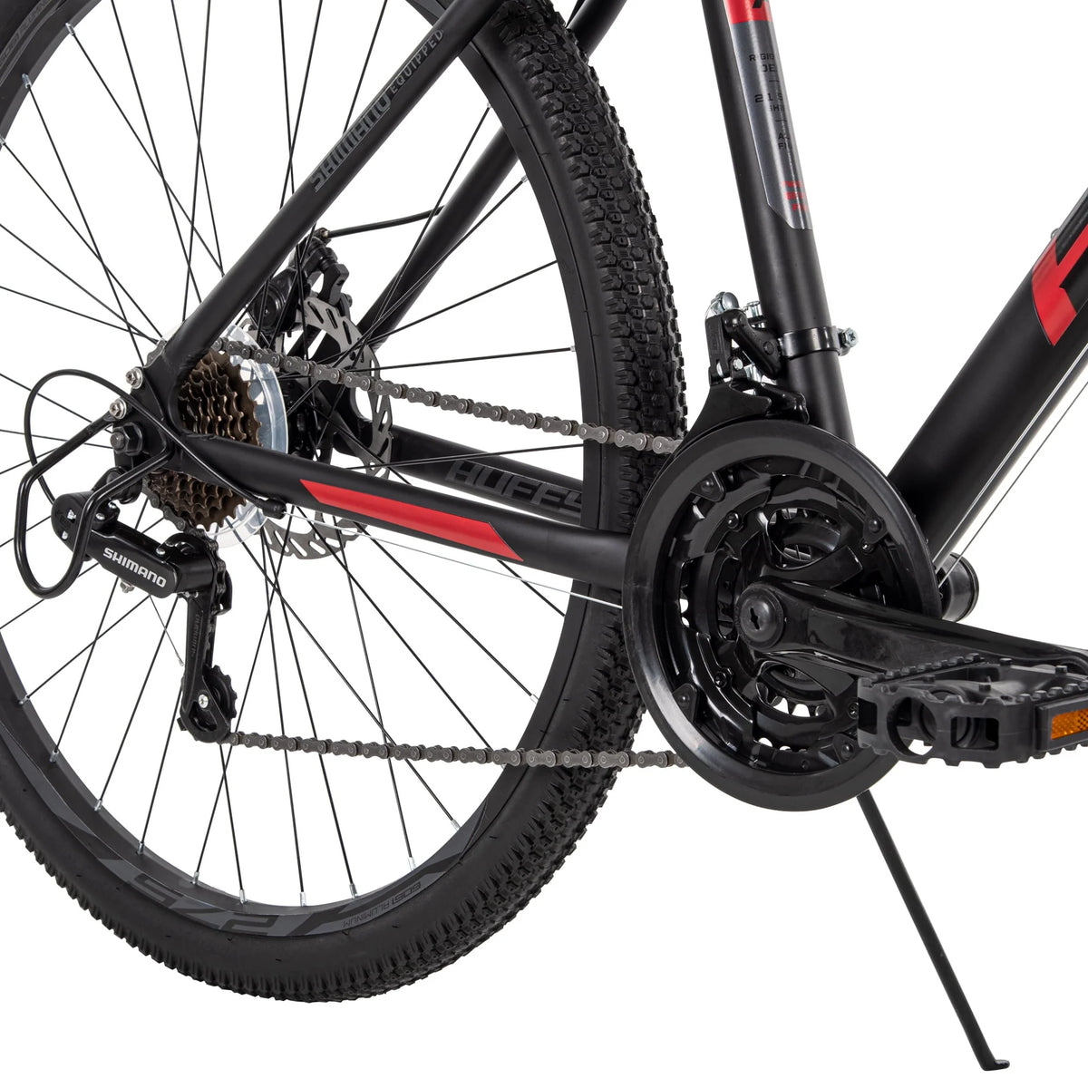 Black and Red Mountain Bikes O3662