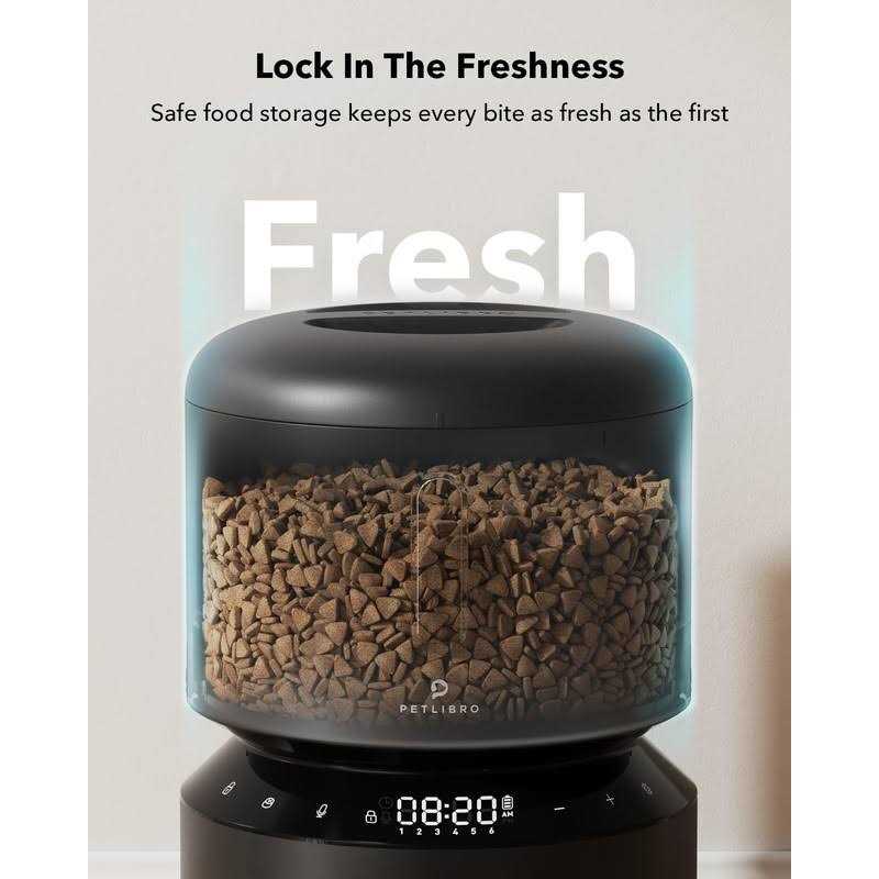 Automatic Cat Feeder Dry Food Dispenser A26174