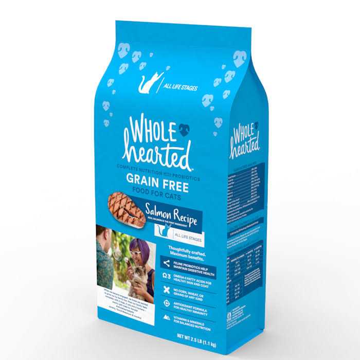 Grain Free Salmon Formula Dry Cat Food Q213
